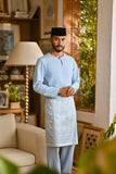 Pahlawan Smart Fit Baju Melayu Teluk Belanga - Ice Blue