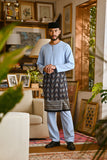Pahlawan Smart Fit Baju Melayu Teluk Belanga - Powder Blue