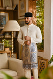 Pahlawan Bespoke Fit Baju Melayu Cekak Musang - Light Cream