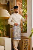 Pahlawan Bespoke Fit Baju Melayu Cekak Musang - Light Cream