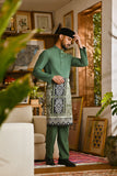 Pahlawan Bespoke Fit Baju Melayu Cekak Musang - Hunter Green
