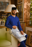 Pahlawan Smart Fit Baju Melayu Teluk Belanga - Royal Blue