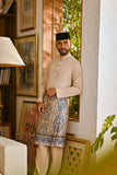 Pahlawan Bespoke Fit Baju Melayu Cekak Musang - Shifting Sand