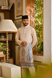 Pahlawan Bespoke Fit Baju Melayu Cekak Musang - Shifting Sand
