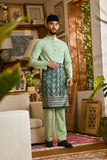 Pahlawan Bespoke Fit Baju Melayu Cekak Musang - Baby Mint