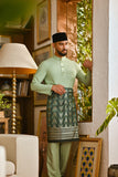 Pahlawan Bespoke Fit Baju Melayu Cekak Musang - Baby Mint