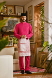 Pahlawan Bespoke Fit Baju Melayu Cekak Musang - Fuchsia
