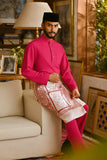 Pahlawan Bespoke Fit Baju Melayu Cekak Musang - Fuchsia