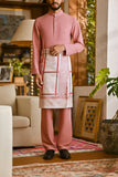 Pahlawan Bespoke Fit Baju Melayu Cekak Musang - Dusty Rose