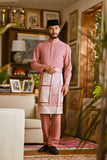 Pahlawan Bespoke Fit Baju Melayu Cekak Musang - Dusty Rose