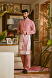 Pahlawan Bespoke Fit Baju Melayu Cekak Musang - Dusty Rose