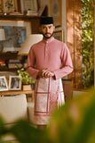 Pahlawan Bespoke Fit Baju Melayu Cekak Musang - Dusty Rose