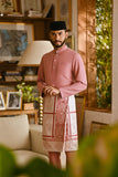 Pahlawan Bespoke Fit Baju Melayu Cekak Musang - Dusty Rose