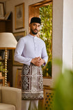 Pahlawan Bespoke Fit Baju Melayu Cekak Musang - Baby Lavender
