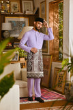 Pahlawan Bespoke Fit Baju Melayu Cekak Musang - Pastel Lilac