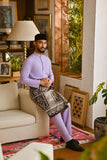 Pahlawan Bespoke Fit Baju Melayu Cekak Musang - Pastel Lilac