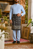 Pahlawan Bespoke Fit Baju Melayu Cekak Musang - Powder Blue