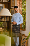 Pahlawan Bespoke Fit Baju Melayu Cekak Musang - Powder Blue