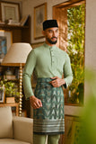 Pahlawan Bespoke Fit Baju Melayu Cekak Musang - Pistachio