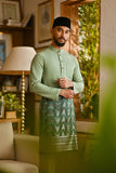 Pahlawan Bespoke Fit Baju Melayu Cekak Musang - Pistachio