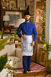 Pahlawan Bespoke Fit Baju Melayu Cekak Musang - Royal Blue