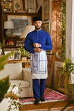 Pahlawan Bespoke Fit Baju Melayu Cekak Musang - Royal Blue