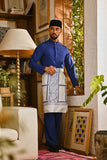 Pahlawan Bespoke Fit Baju Melayu Cekak Musang - Royal Blue