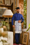 Pahlawan Bespoke Fit Baju Melayu Cekak Musang - Royal Blue