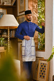 Pahlawan Bespoke Fit Baju Melayu Cekak Musang - Royal Blue