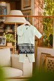 Pahlawan Smart Fit Babies Baju Melayu Teluk Belanga - Fog Green