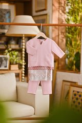 Pahlawan Smart Fit Babies Baju Melayu Teluk Belanga - Blush Rose