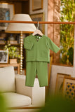 Pahlawan Smart Fit Babies Baju Melayu Teluk Belanga - Grass Green