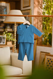 Pahlawan Smart Fit Babies Baju Melayu Teluk Belanga - Teal