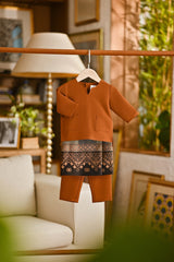 Pahlawan Smart Fit Babies Baju Melayu Teluk Belanga - Tortoise Shell