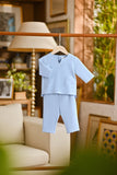 Pahlawan Smart Fit Babies Baju Melayu Teluk Belanga - Powder Blue
