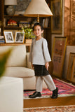 Pahlawan Smart Fit Kids Baju Melayu Teluk Belanga - Light Grey