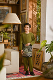 Pahlawan Smart Fit Kids Baju Melayu Teluk Belanga - Avocado