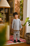 Pahlawan Smart Fit Kids Baju Melayu Teluk Belanga - Gray
