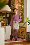Pahlawan Smart Fit Kids Baju Melayu Teluk Belanga - Very Grape