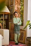 Pahlawan Bespoke Fit Kids Baju Melayu Cekak Musang - Baby Mint