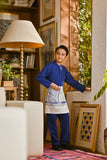 Pahlawan Bespoke Fit Kids Baju Melayu Cekak Musang - Royal Blue