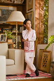 Pahlawan Bespoke Fit Kids Baju Melayu Cekak Musang - Baby Pink