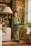 Pahlawan Smart Fit Kids Baju Melayu Teluk Belanga - Pistachio