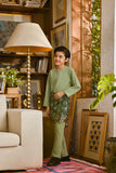 Pahlawan Smart Fit Kids Baju Melayu Teluk Belanga - Pistachio