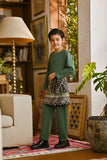 Pahlawan Smart Fit Kids Baju Melayu Teluk Belanga - Hunter Green