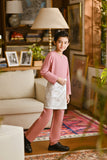 Pahlawan Smart Fit Kids Baju Melayu Teluk Belanga - Dusty Rose