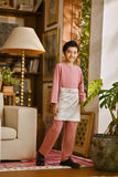 Pahlawan Smart Fit Kids Baju Melayu Teluk Belanga - Dusty Rose