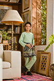 Pahlawan Smart Fit Kids Baju Melayu Teluk Belanga - Baby Mint