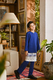 Pahlawan Smart Fit Kids Baju Melayu Teluk Belanga - Royal Blue