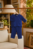 Pahlawan Smart Fit Babies Baju Melayu Teluk Belanga - Royal Blue